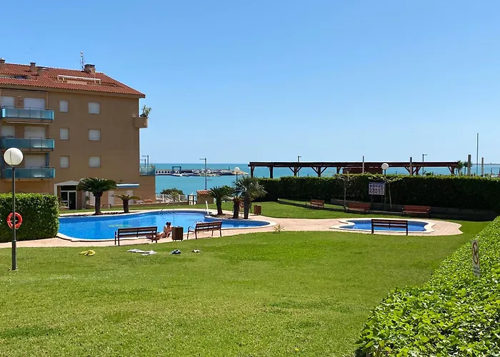 Frente Al Mar Con Piscina 4 L'Ampolla